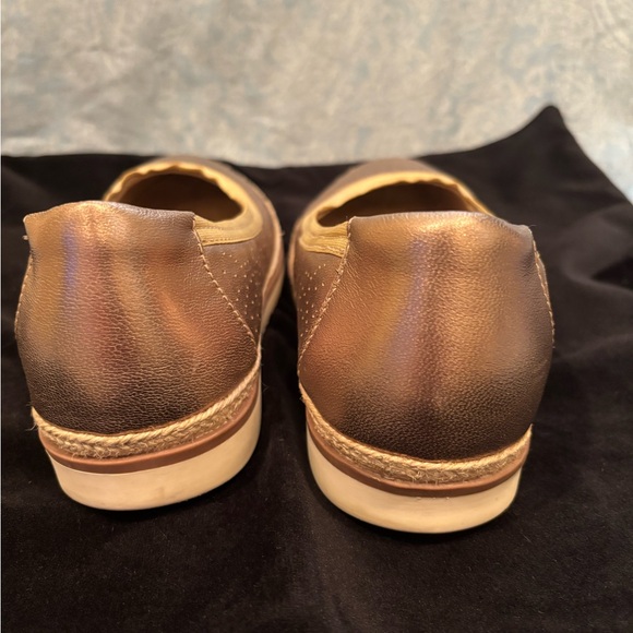 Clarks Women's Serena Kellyn Slip On Shoes in Metallic - Size 8.5 - Picture 6 of 7